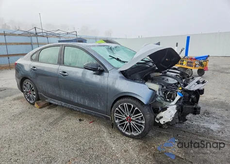 2021 Kia Forte Gt z USA, uszkodzony, nr VIN 3KPF44AC9ME291058